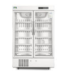 refrigerador ergonômico da farmácia da porta 656L dobro