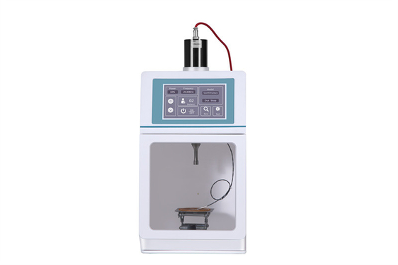 Controle líquido ultrassônico químico do tela táctil do processador do laboratório 24KHz
