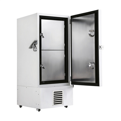 Congelador ultra de baixa temperatura de poupança de energia refrigerando direto 340 litros