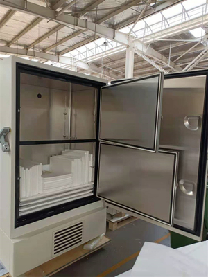 do congelador ereto biomedicável da temperatura ultra baixa de capacidade 728L a maior indicação digital