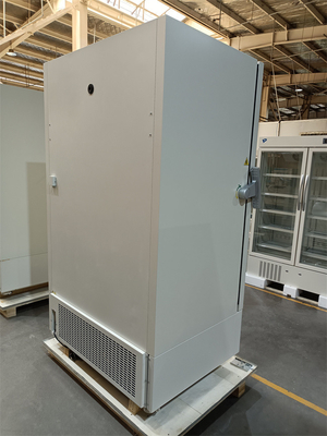 Indicação digital do congelador ereto livre do laboratório da temperatura 728L ultra baixa do congelador de Stamding