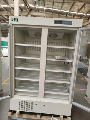 Refrigerador médico da farmácia da indicação digital do diodo emissor de luz dos graus 1006L de PROMED 2-8 para o hospital do laboratório