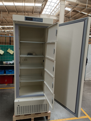 328 litros de capacidade menos o congelador biomedicável estando livre de 40 graus para o armazenamento vacinal