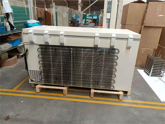 refrigerador biomedicável do congelador da caixa do hospital da grande capacidade 485L com a porta de formação de espuma para o armazenamento vacinal