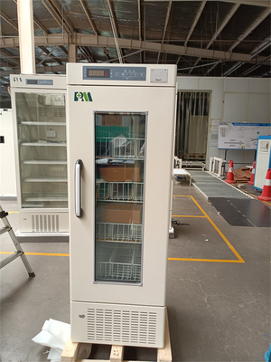 Refrigeradores do banco de sangue de 4 graus R134a com forçado - cesta revestida do pó refrigerar de ar
