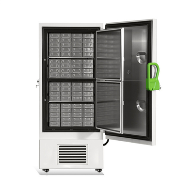 Refrigerador do congelador de uma temperatura ultra baixa de 408 litros com a porta contínua de alta qualidade para o armazenamento vacinal do RNA
