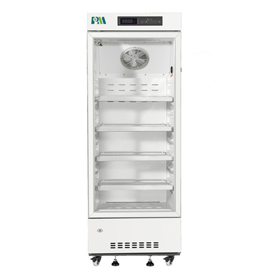 2-8 o pulverizador do grau revestiu o refrigerador vertical de aço da farmácia da categoria médica 236 litros