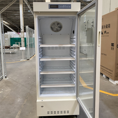 refrigerador de vidro médico do armário de exposição da farmácia da porta 226L para o hospital/laboratório