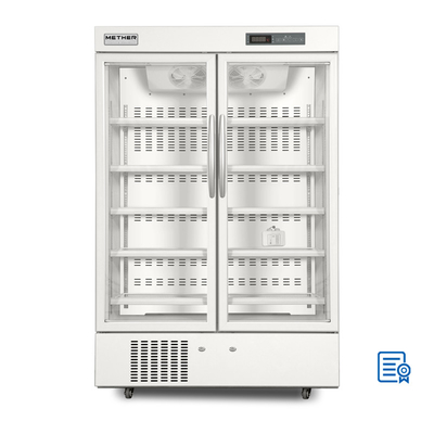 Do refrigerador vacinal médico da farmácia do armazenamento do armário das drogas grande capacidade grau de 656L 2 - 8