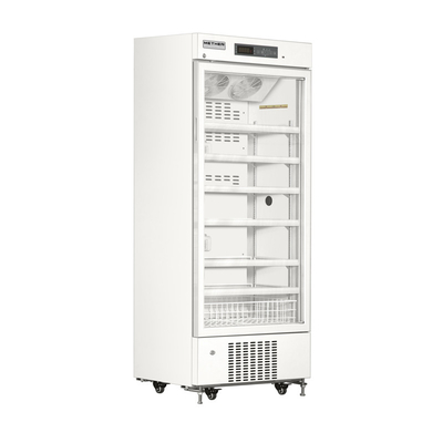 Mpc-5V415 Farmácia frigorífico médico com aquecimento porta de vidro rebote automático