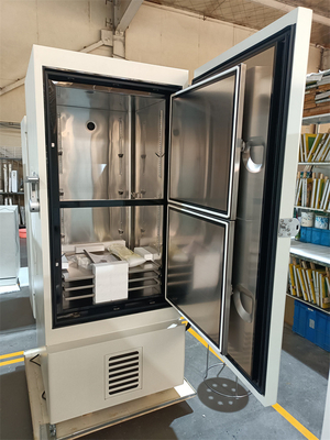 Refrigerador de temperatura ultra baixa para laboratório médico de ponta para preservação de amostras biológicas