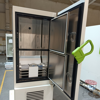 Grande Capacidade 408L Freezer de Ultra Baixa Temperatura para Vacinas Virus Laboratório Germ Hospital
