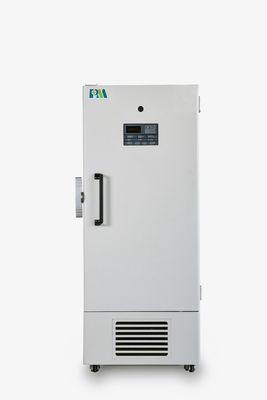 O manual biomedicável vertical do congelador da temperatura ultra baixa da verticalidade 408L degela
