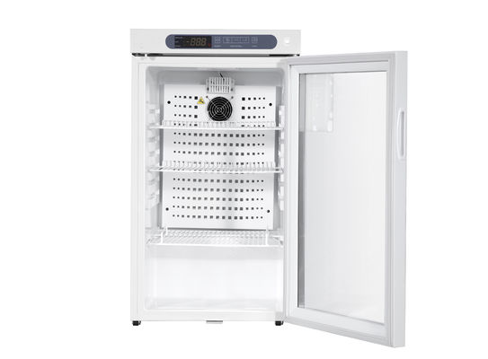 refrigeradores biomedicáveis portáteis da farmácia 100L para regentes das medicinas da loja 2-8 graus