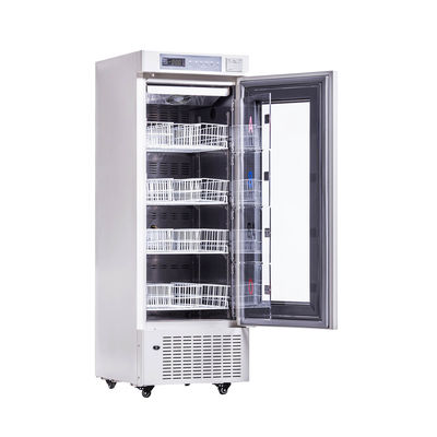 Refrigeradores pequenos do banco de sangue de 4 graus com forçado - cesta revestida refrigerar de ar