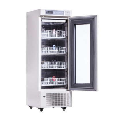 Refrigeradores revestidos pulverizados do banco de sangue com 208 litros interiores de aço inoxidável