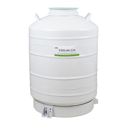 Tanque criogênico branco 100L do nitrogênio de líquido da cor YDS-35-210