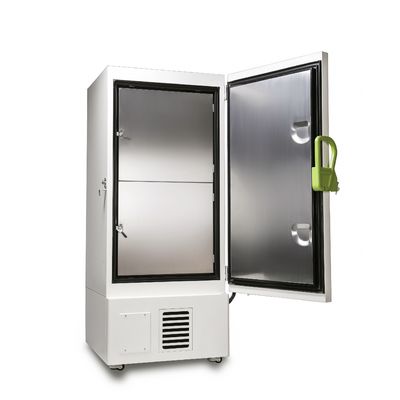 sistema de refrigeração duplo do congelador ereto da temperatura ultra baixa da capacidade 408L menos 86 graus