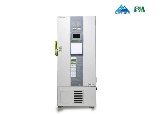sistema de refrigeração duplo do congelador ereto da temperatura ultra baixa da capacidade 408L menos 86 graus