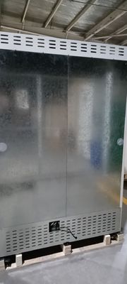 refrigerador médico da farmácia ereta de vidro dobro de alta qualidade da porta 656L para o armazenamento vacinal