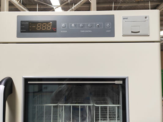 108L refrigerador livre ereto do banco de sangue da capacidade R134a Frost com alarme audível