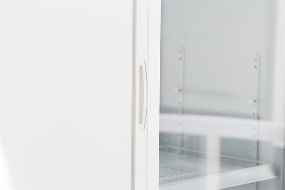 Temperatura médica do grau do refrigerador 2-8 da farmácia de vidro da porta para a vacina