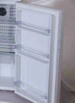 Refrigerador vacinal da mini farmácia médica vertical econômica do suporte 100L 2-8 graus 3