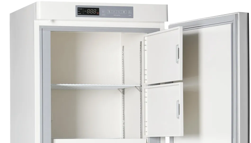 Refrigerador da farmácia com a porta 4 interna 268 litros