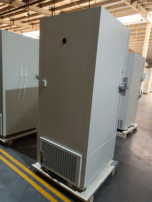 Refrigerador frio ultra baixo do refrigerador do congelador de 408 litros para o equipamento de laboratório de Hopsital menos 80 graus Célsio