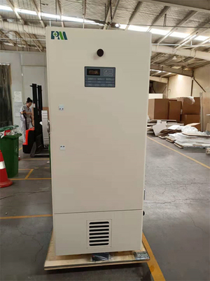 Congelador Ult de aço inoxidável dos graus da economia de energia -86 com 408 litros de capacidade para o laboratório e o hospital