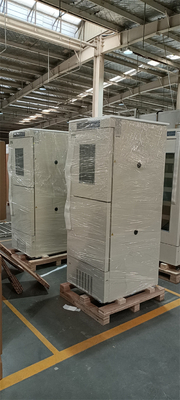 368 litros de congelador de refrigerador combinado biomedicável de formação de espuma dobro profundo ereto de alta qualidade da porta