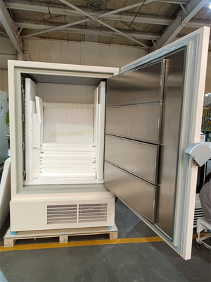 O manual médico do congelador da grande capacidade do laboratório 936L degela