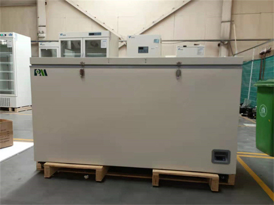 Menos 60 graus 485 litros de congelador biomedicável horizontal da caixa da capacidade para o equipamento de laboratório do hospital