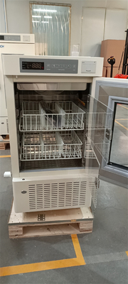 A auto capacidade Mini Biomedical Blood Bank Freezer R134a de Frost 108L forçou - refrigerar de ar