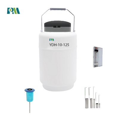 Tanques secos seguros fáceis de usar YDH-10-125 PROMED do nitrogênio do remetente