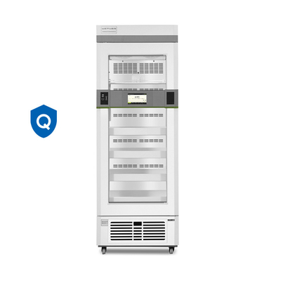 415L Clínica Farmácia Vaccine Refrigerador com porta de vidro aquecida para condições ótimas de armazenamento