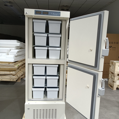 328 litros Capacidade menos 40 graus Free Standing Biomedical Deep Freezer para armazenamento de vacinas