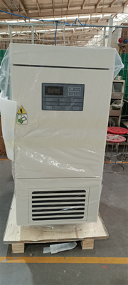 Congelador de temperatura ultra baixa com alarmes de avaria e função de abertura da porta