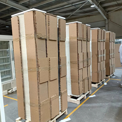Refrigerador médico hospitalar de grande capacidade de 1500L para armazenamento de vacinas e medicamentos em laboratórios