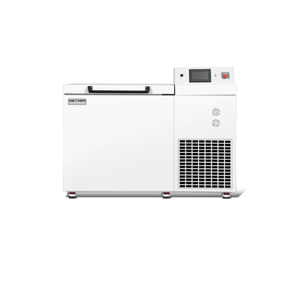 Menos o congelador de refrigerador criogênico da caixa de 150 graus com material interno do SUS para o armazenamento do ADN do RNA