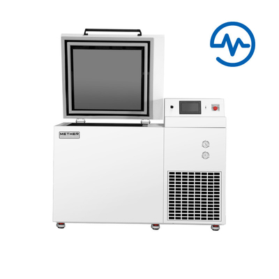 Menos o congelador de refrigerador criogênico da caixa de 150 graus com material interno do SUS para o armazenamento do ADN do RNA