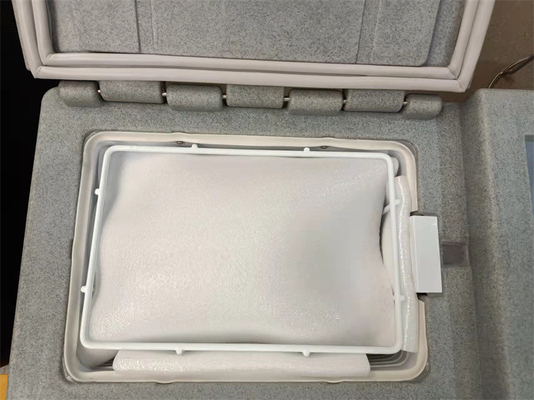 Refrigerador de vacinas portátil certificado RoHS com material externo de liga de alumínio de 0,16 Cbm