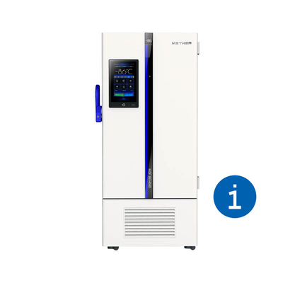 Economia de energia -86°C Frigorífico ULT de aço inoxidável 340 litros Capacidade para uso laboratorial e hospitalar