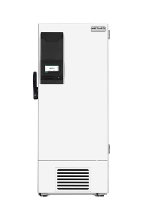 Congelador de temperatura ultra baixa e confiável com sistema de alarme e dispositivo de segurança das portas
