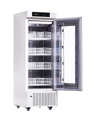 Auto refrigerador biomedicável portátil de vidro dos refrigeradores do banco de sangue do grau 208L da porta 4 de Frost