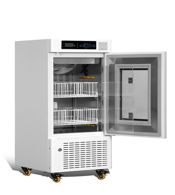 Refrigerador do refrigerador do banco de sangue da exposição de diodo emissor de luz 108L Mini Portable High Quality Biomedical para a estação do sangue