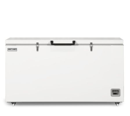 armário vacinal médico do refrigerador do congelador da baixa temperatura da caixa do hospital 485L com a porta de formação de espuma aberta superior