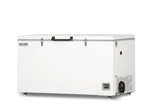armário vacinal médico do refrigerador do congelador da baixa temperatura da caixa do hospital 485L com a porta de formação de espuma aberta superior