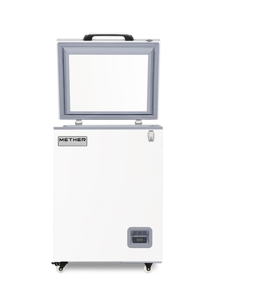 Minus 60°C Mini portavel frigorífico criogênico de poupança de energia com porta espumante