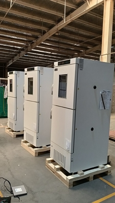 Frigorífico-Congelador Combinado de Laboratório 368L | Unidade de Armazenamento a Frio Médica de Zona Dupla